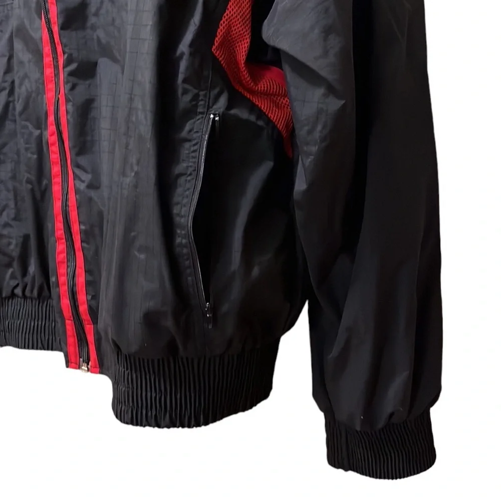 LOGO 7 Chicago Bulls Zip Coat~Jacket~sz XL~NBA Basketball~Windbreaker